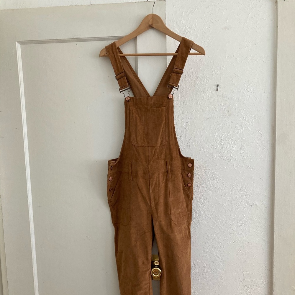 Re:named Corduroy Long Overalls NWT